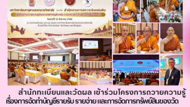 Photo of มหาวิทยาลัยมหาจุฬาลงกรณราชวิทยาลัย จัดโครงการอบรมการบริหารจัดการบัญชีและทรัพย์สินของวัด