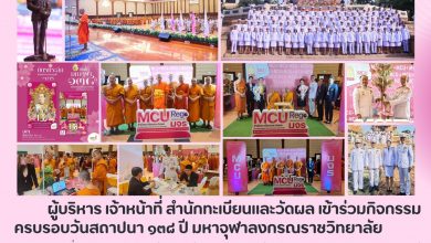 Photo of ผู้บริหารและเจ้าหน้าที่สำนักทะเบียนและวัดผล เข้าร่วมกิจกรรมครบรอบวันสถาปนา ๑๓๘ ปี