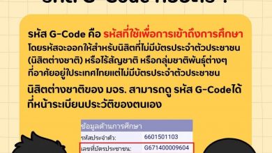 Photo of นิสิตควรรู้ รหัส G-Code คืออะไร ?