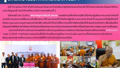 Photo of บรรยากาศการสอบวัดผลการศึกษาระดับปริญญาตรี ปีการศึกษา 2569 ภาคการศึกษาที่ 1 (วันที่ 4)